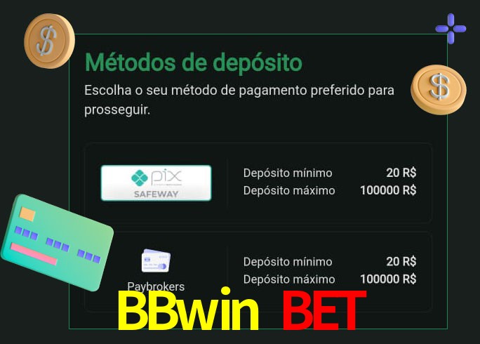 O cassino BBwin Bet oferece uma grande variedade de métodos de pagamento
